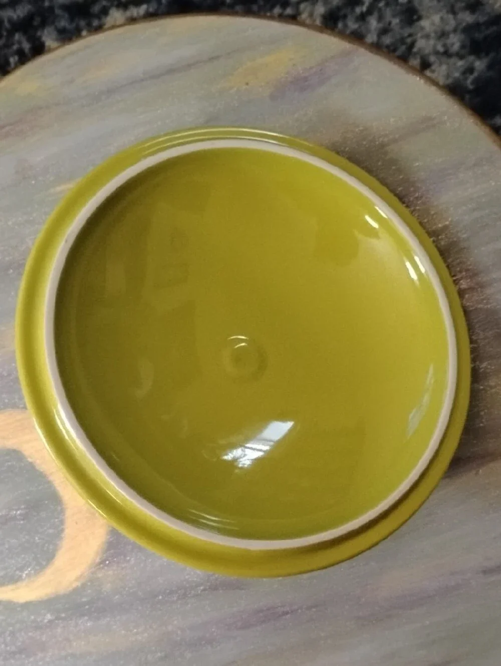 Fiestaware Lemongrass Covered Ceramic Casserole Dish NWT